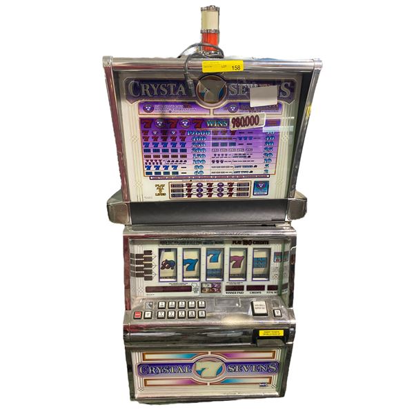 Crystal Sevens Multi-Line Slot Machine - Max Win 980,000 Credits