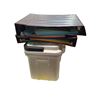 Image 1 : Assorted Office Binders and White Plastic Container - 4 Pieces