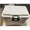 Image 2 : Assorted Office Binders and White Plastic Container - 4 Pieces