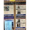 Image 2 : Pin Board w/Set Dec Missing Person From Show