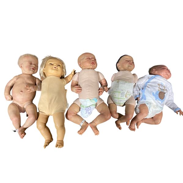 Group of 4 Movie Prop Babies