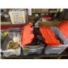 Image 1 : Group of Misc Set Dec Props - Skull/Bones, Lead Vests, Fixator Parts, Etc.