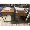 Image 3 : Group of 3 End Tables w/Decor on Top