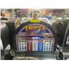 Image 2 : Triple Red White & Blue Casino Slot Machine - 50Â¢ Denomination, 3-Credit Play