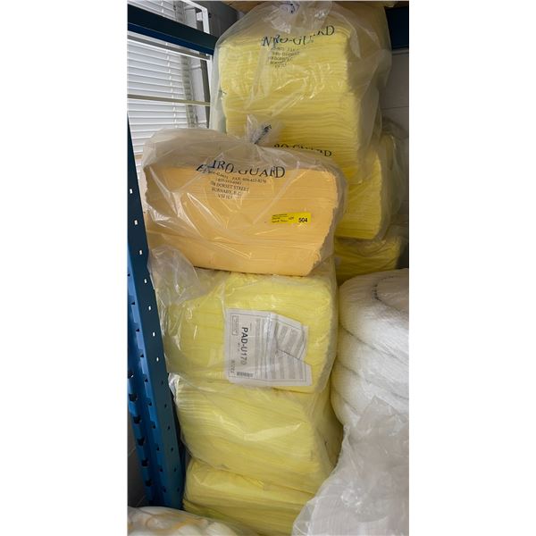 Group - Yellow Enviroguard Absorbent Material for Chemical Spills - Approx $90 / bag