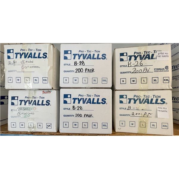 Tyvek Boots - Approx. 800+
