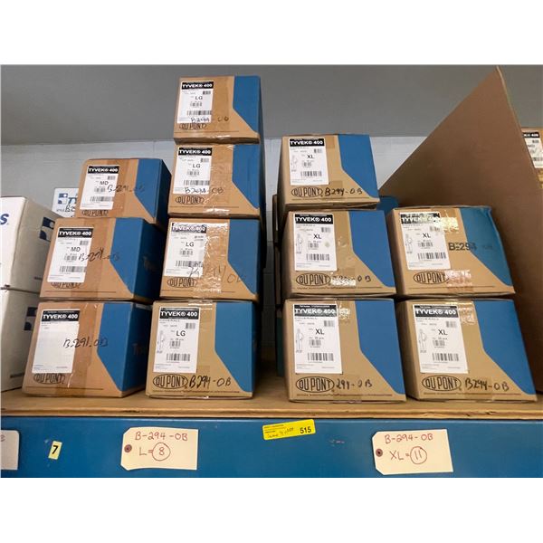 DuPont Tyvek PPE Coveralls - Approx. 300