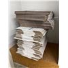 Image 2 : Rolls of Thick Clear Poly Bags (38x60" - 6mm) - 8 Rolls - + Cardboard Boxes