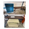 Image 1 : x2 Folding Tables & Filing Cabinets