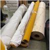Image 1 : Rolls of Tyvek & Misc. Materials