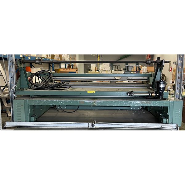 CRA "System 3" Model: 73060 Industrial Fabric Cutting Machine - Bidder Responsible for Removal