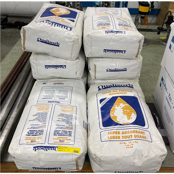 Group - Qualisorb Super All Purpose Absorbent 25lb. Bags (Approx. 8 Bags)