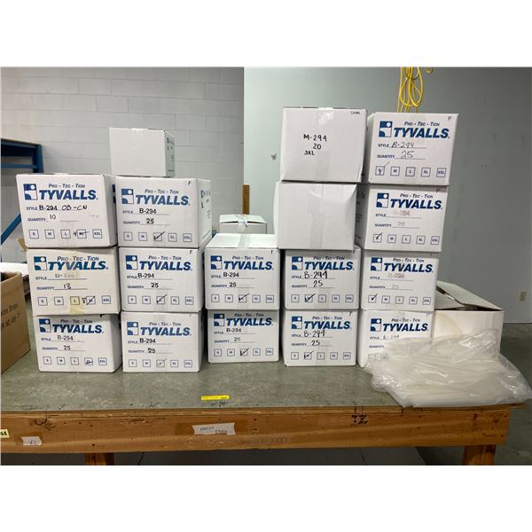 Group - Tyvek Coveralls - Approx. 350