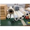 Image 2 : Group - Mallory Squeegee's (x10), Misc. Rolls of Material