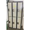 Image 1 : Metal Lockers - x6 Lockers - 36x72x18"