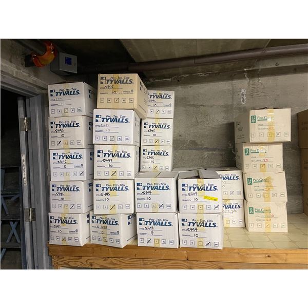 Group - Tyvek Coveralls & Tyvek Boots - Various Sizes