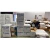 Image 1 : Group - Tyvek Coveralls, RCMP Style Tyvek Coveralls Elastics & Carboard Boxes