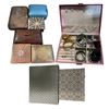 Image 1 : Trinket Box with Costume Jewelry & 8 Assorted Organizer Boxes