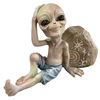 Image 2 : Set of 2 Grey Alien Figurines