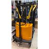 Image 1 : Electric Walk-Behind Pallet Stacker Forklift