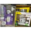 Image 8 : Large Assorted Baby & Household Lot:  Baby Bottles/Safety Kits, Small Kitchen Appliances, Glass Cara