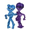 Image 2 : Full Box of Inflatable Alien Props (Blue & Purple) + Tubing & Spray Paint