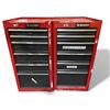 Image 1 : 2 Husky Red Stackable Tool Chests - 19 x 15 x 29" tall - No Keys