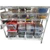 Image 1 : 2 Shelves of Crafting and Office Supplies