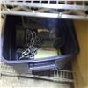 Image 12 : 4 Shelf Lot of Ironing Kit, Draft Drapes, New Rags. Tiaras & More