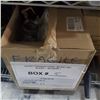Image 8 : 4 Shelf Lot of Ironing Kit, Draft Drapes, New Rags. Tiaras & More