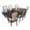 Image 1 : Family Size Dining Table with 6 Matching Chairs