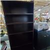 Image 3 : 2 Brown Book Cases - Each is: 14" x 32" x 71" tall