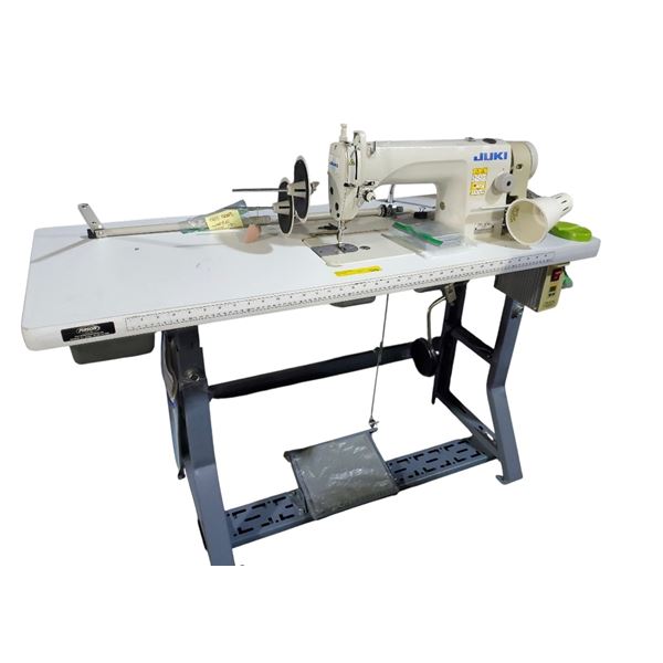 Juki Industrial Sewing Machine on Stand - Foot & Knee Control