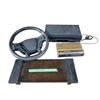 Image 1 : Clock Radio, Steering Wheel, VHS Player & Hot Plate