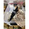 Image 3 : Pallet of Monitor Arms, TV Mounts, Wiring, Bulbs and More