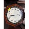 Image 2 : Howard Miller Octagonal Clock/Accent Table - 26" Diameter x 24" tall