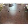 Image 2 : 2 Sturdy Metal 4 Drawer Desks - Wood Look Tops
