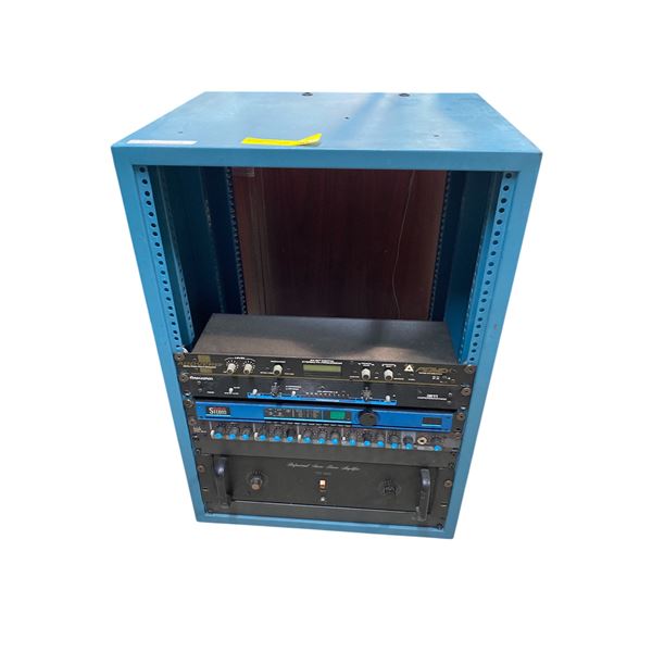 Rocktron Amp, DigiTech Studio Tuner & Professional TC 120 Amp in Rack