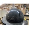 Image 2 : 2 Commercial 36 Gallon Metal Trash Cans with Dome Lids