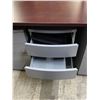 Image 2 : 3 Rolling Under-Desk 3 Drawer Metal Cabinets - No keys