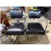 Image 2 : Rolling Cabinet & 4 Assorted Chairs - Cabinet is 16" x 18" x 24" tall