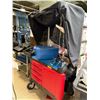 Image 1 : Rubbermaid Trademaster Heavy Duty Tool Cart with Shroud