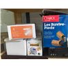 Image 2 : Shelf of Hand Weight Sets, Lamps, Extension Cords & Household