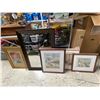 Image 2 : 4 Art Works & 1 Wall Mirror (30" x 42")