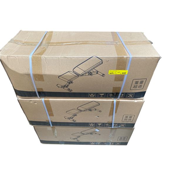 3 New LetGoSport Foldable Sit-Up Benches