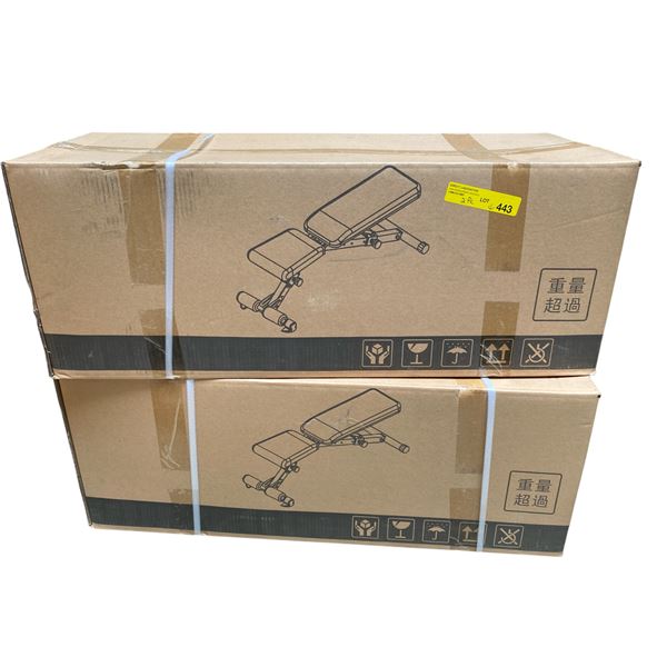 2 New LetGoSport Foldable Sit-Up Benches