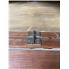 Image 3 : Vintage Wooden Framed Mirror,  Approx. H48" x W52"