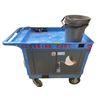 Image 1 : Uline Utility Cart With Locking Lower Cabinet & Key