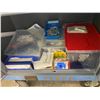 Image 2 : Uline Utility Cart With Locking Lower Cabinet & Key