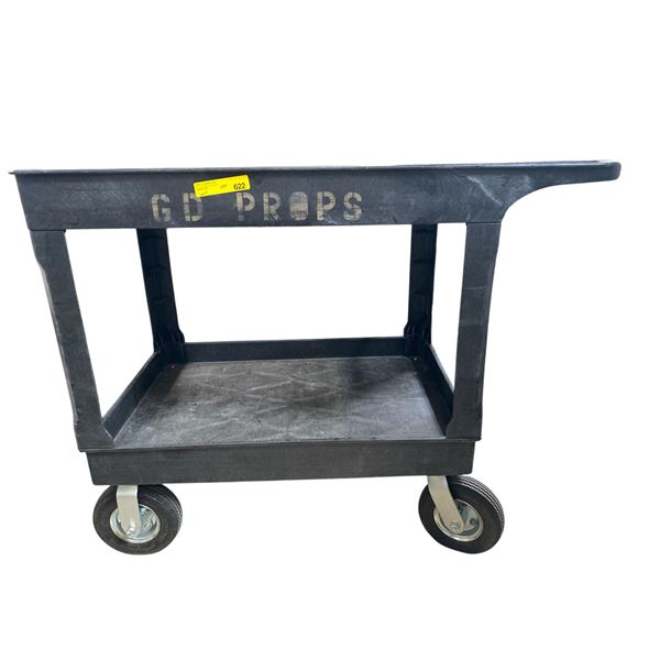 Uline  Black Utility Cart